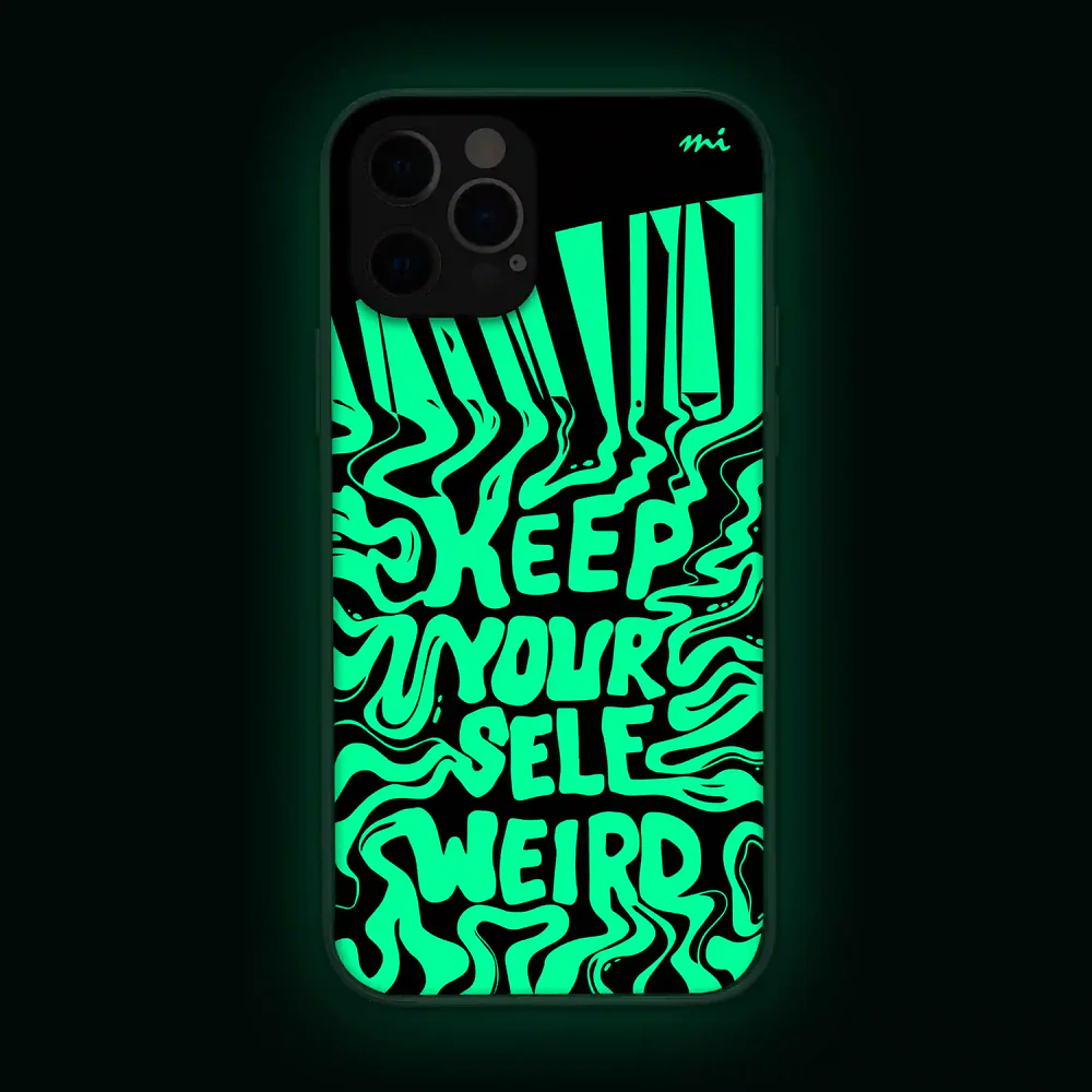 iPhone Cover Keep Going Glow Design